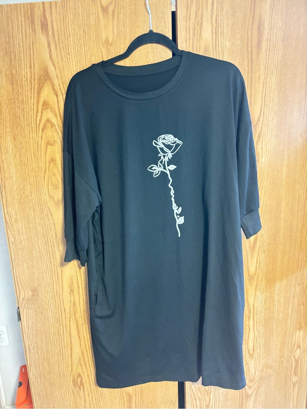 Black Rose Graphic Men's T-Shirt